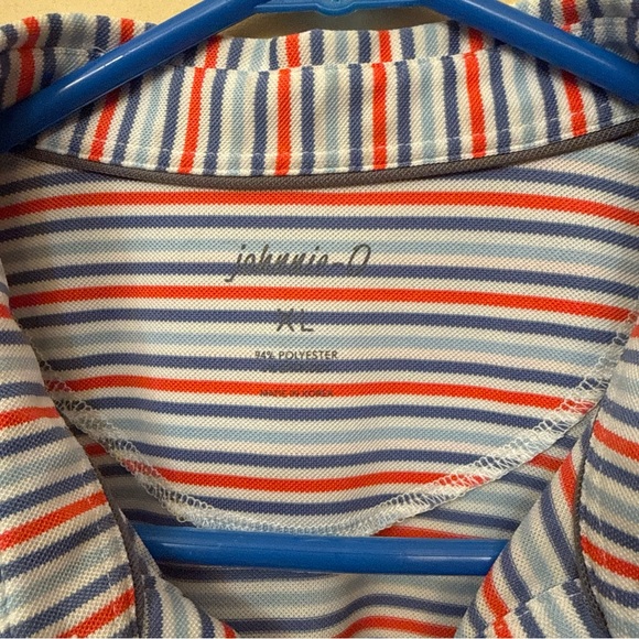 johnnie-O Multicolor Striped Polo Shirt - Picture 4 of 6